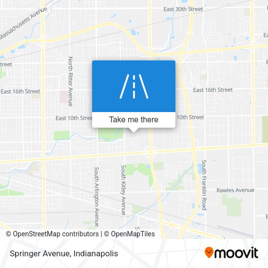 Springer Avenue map