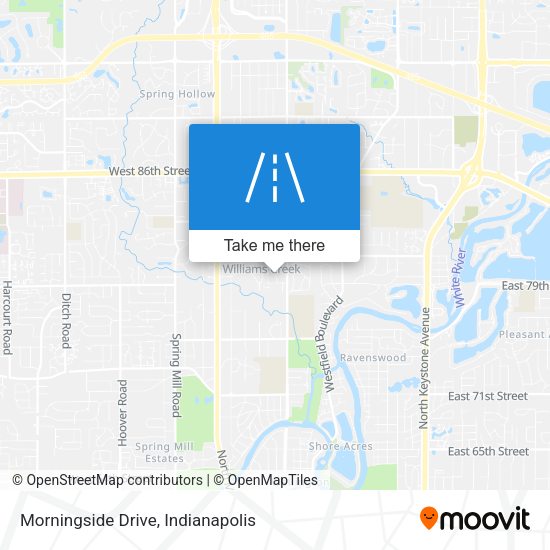 Morningside Drive map