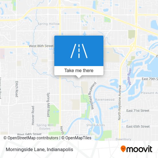 Morningside Lane map