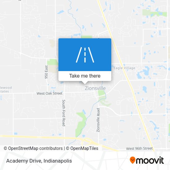 Academy Drive map