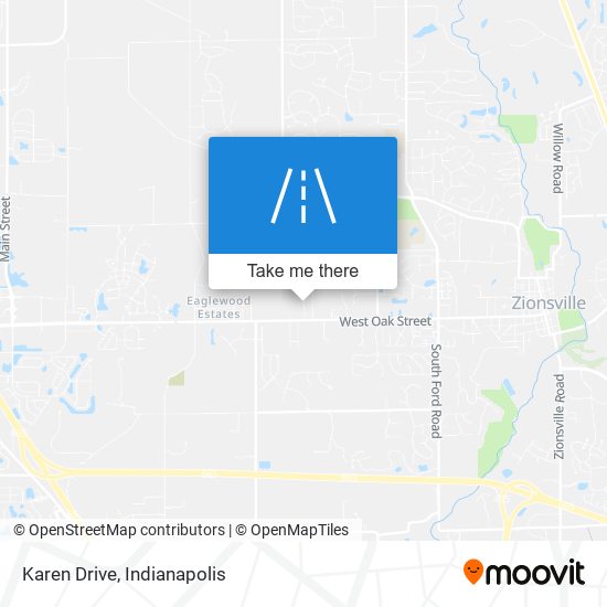 Karen Drive map