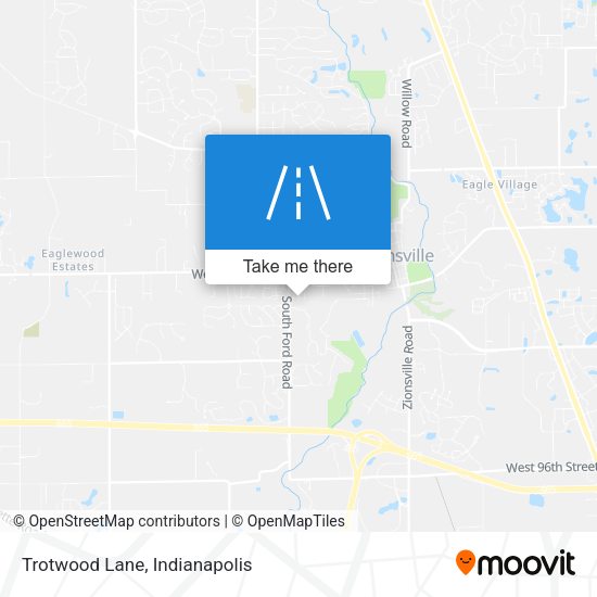 Mapa de Trotwood Lane