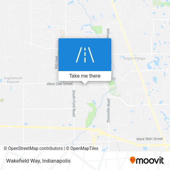 Wakefield Way map