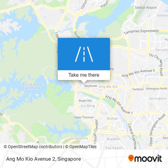 Ang Mo Kio Avenue 2 map