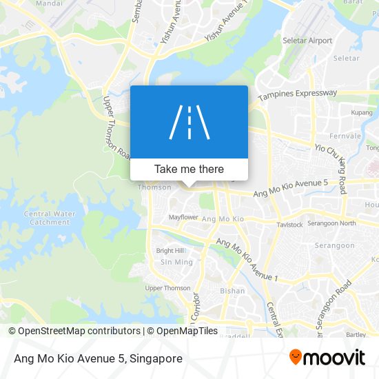 Ang Mo Kio Avenue 5 map