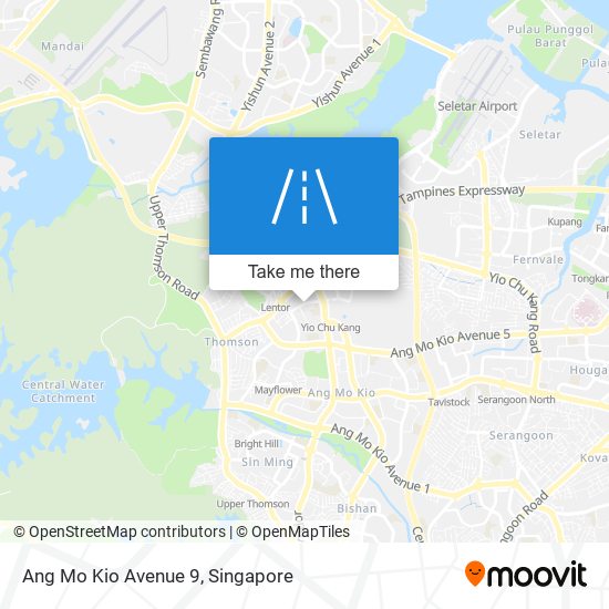 Ang Mo Kio Avenue 9地图