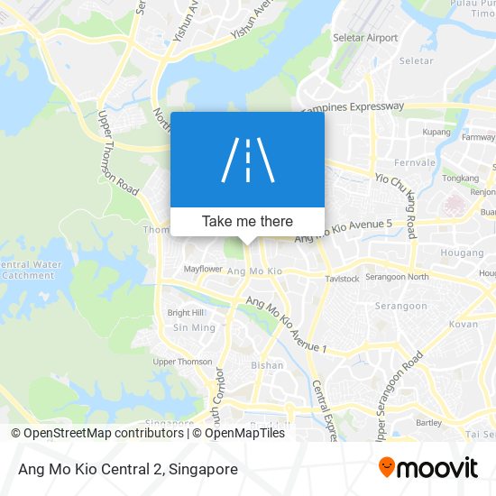 Ang Mo Kio Central 2 map