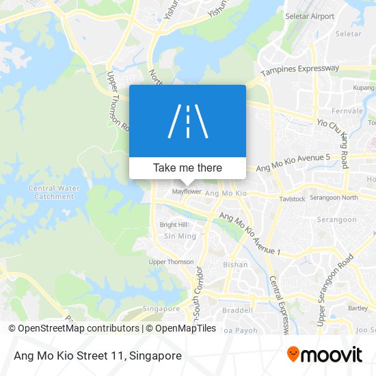 Ang Mo Kio Street 11 map
