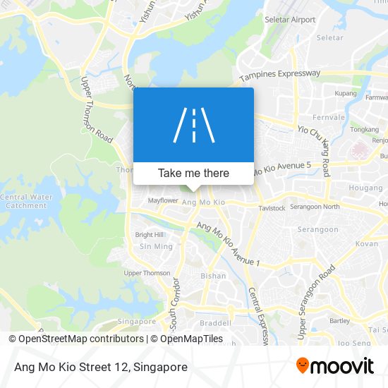 Ang Mo Kio Street 12 map