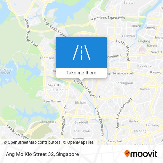 Ang Mo Kio Street 32 map