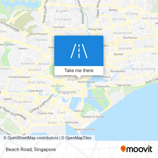 Beach Road地图