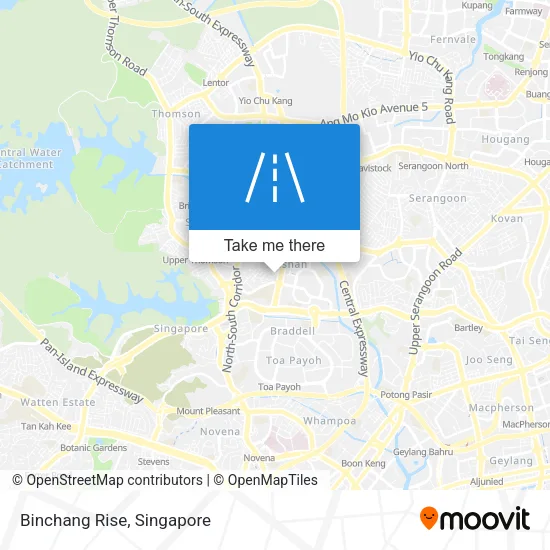 Binchang Rise地图