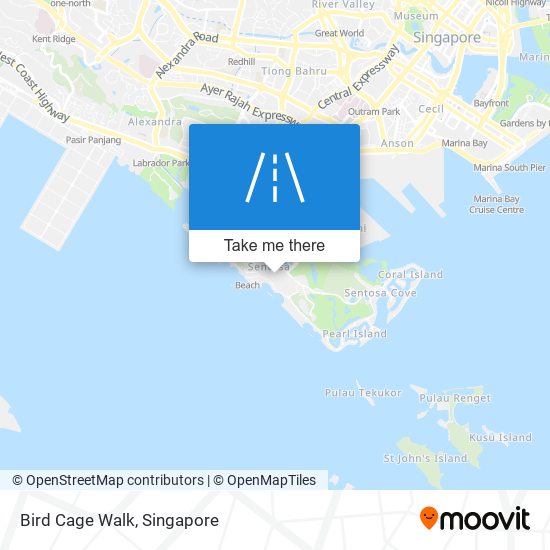 Bird Cage Walk地图