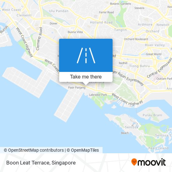 Boon Leat Terrace map