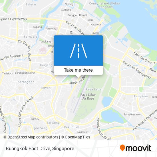 Buangkok East Drive map