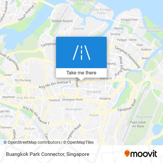 Buangkok Park Connector地图