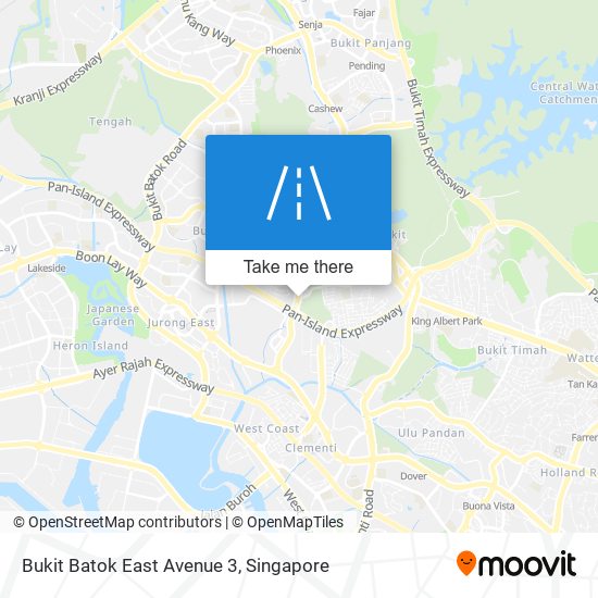 Bukit Batok East Avenue 3地图