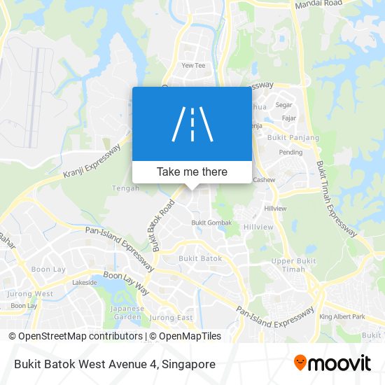 Bukit Batok West Avenue 4 map