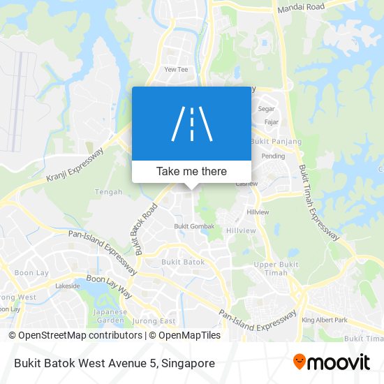 Bukit Batok West Avenue 5地图