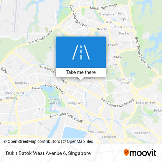 Bukit Batok West Avenue 6地图