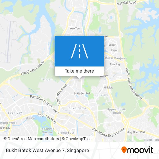 Bukit Batok West Avenue 7地图