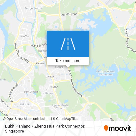 Bukit Panjang / Zheng Hua Park Connector地图