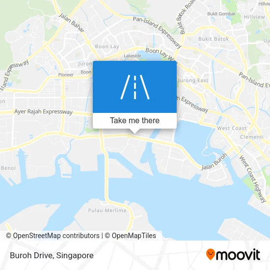 Buroh Drive地图