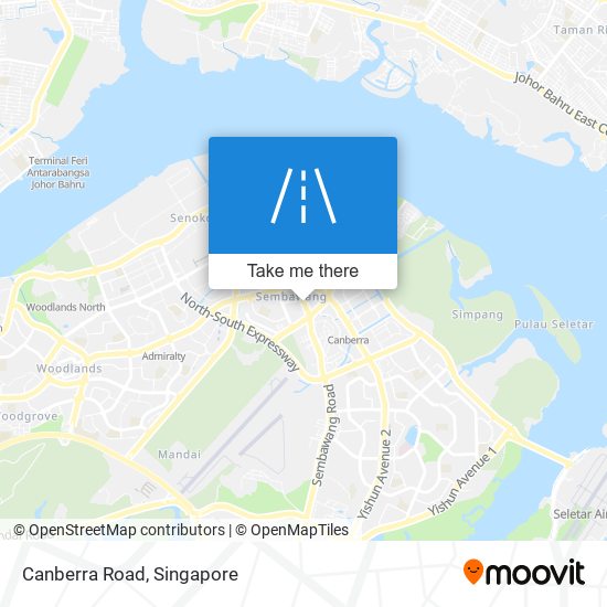 Canberra Road map