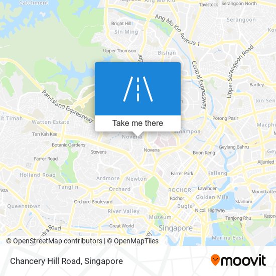 Chancery Hill Road map
