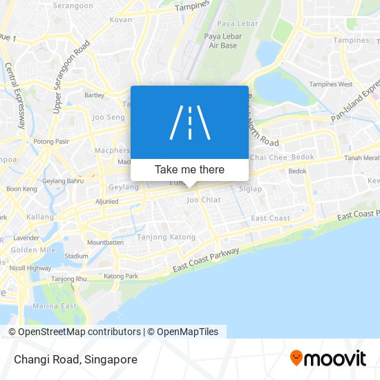 Changi Road map