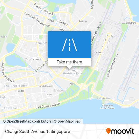 Changi South Avenue 1地图