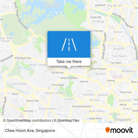 Chee Hoon Ave地图
