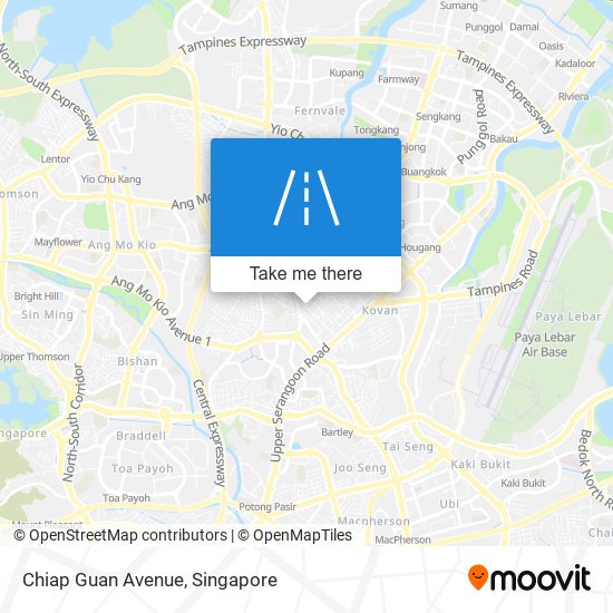 Chiap Guan Avenue map