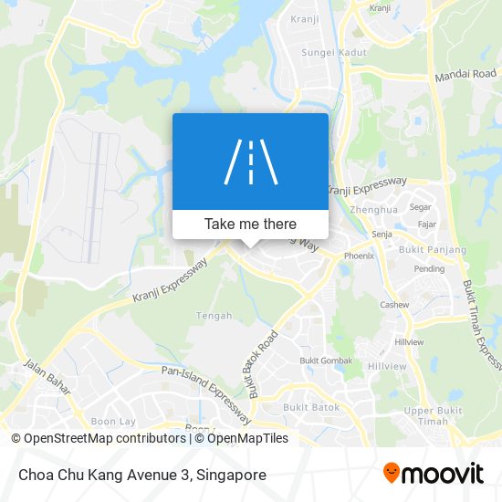 Choa Chu Kang Avenue 3 map