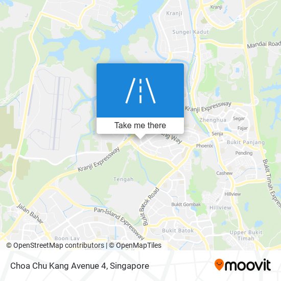 Choa Chu Kang Avenue 4 map