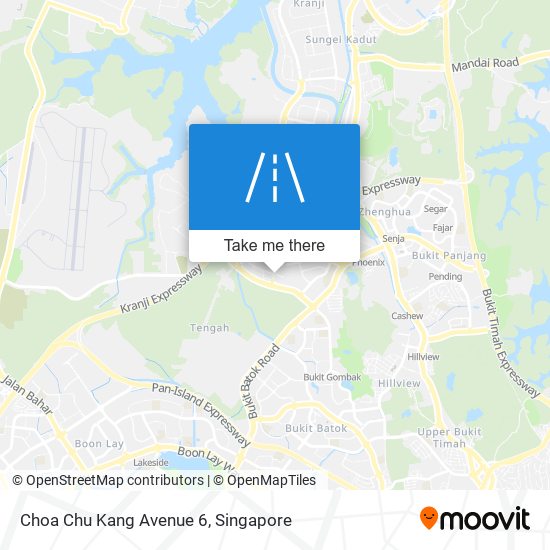 Choa Chu Kang Avenue 6 map