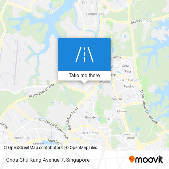 Choa Chu Kang Avenue 7 map