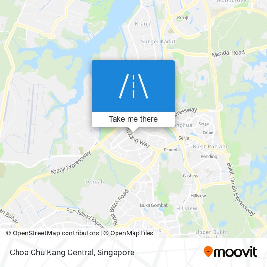 Choa Chu Kang Central map