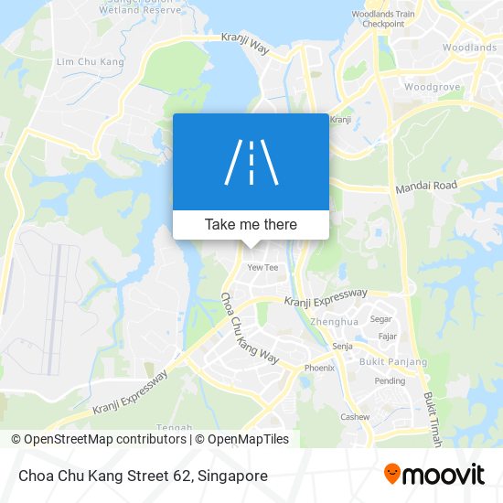 Choa Chu Kang Street 62 map