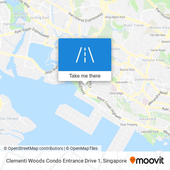 Clementi Woods Condo Entrance Drive 1地图