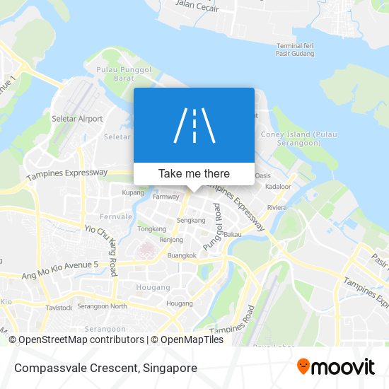 Compassvale Crescent map