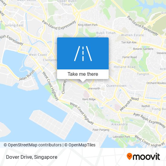 Dover Drive map