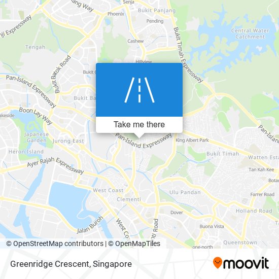 Greenridge Crescent map