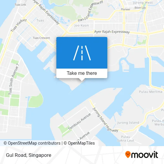 Gul Road地图