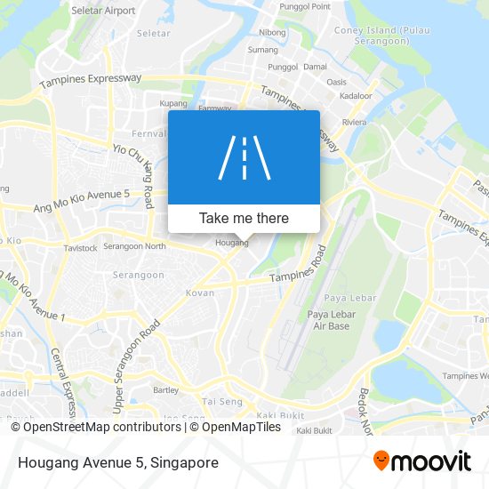 Hougang Avenue 5地图