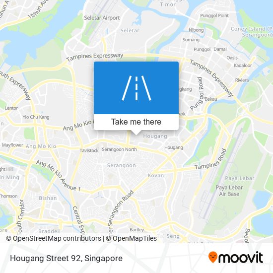 Hougang Street 92地图