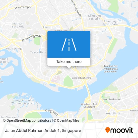 Jalan Abdul Rahman Andak 1 map
