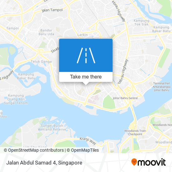 Jalan Abdul Samad 4 map