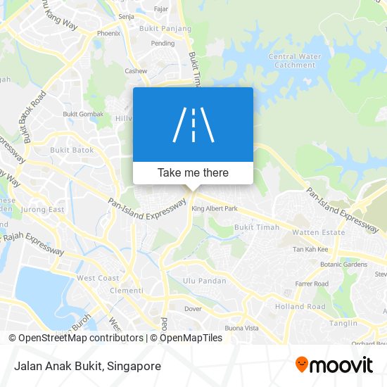 Jalan Anak Bukit map