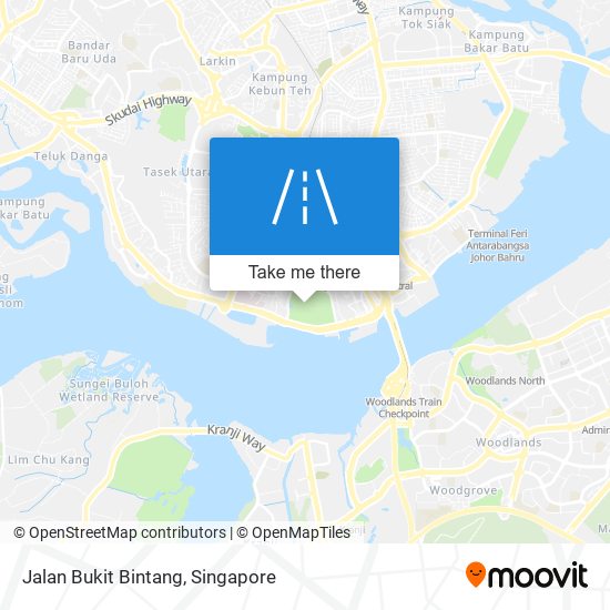 Jalan Bukit Bintang地图